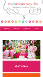 Mobile Screenshot of bowdaciousbabyetc.com